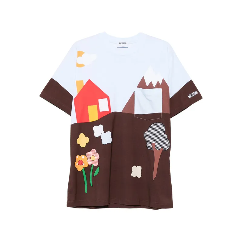 T Shirts Blue - Moschino