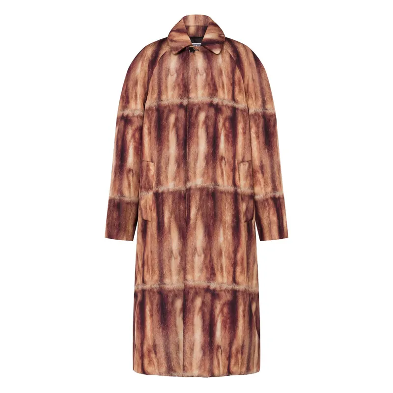 Coats Brown - Moschino
