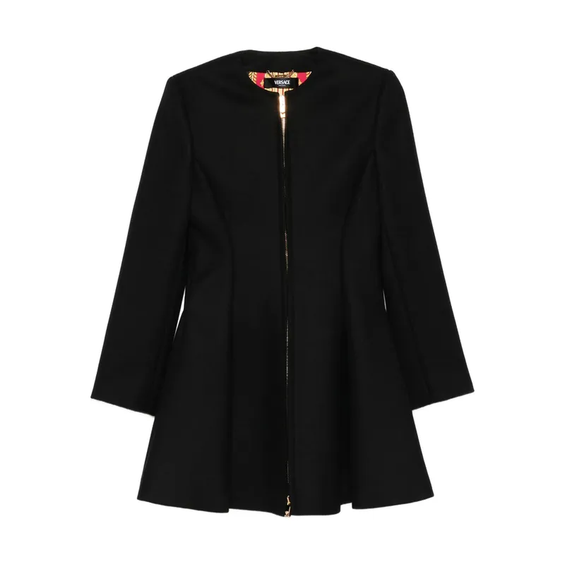 Coats Black - Versace