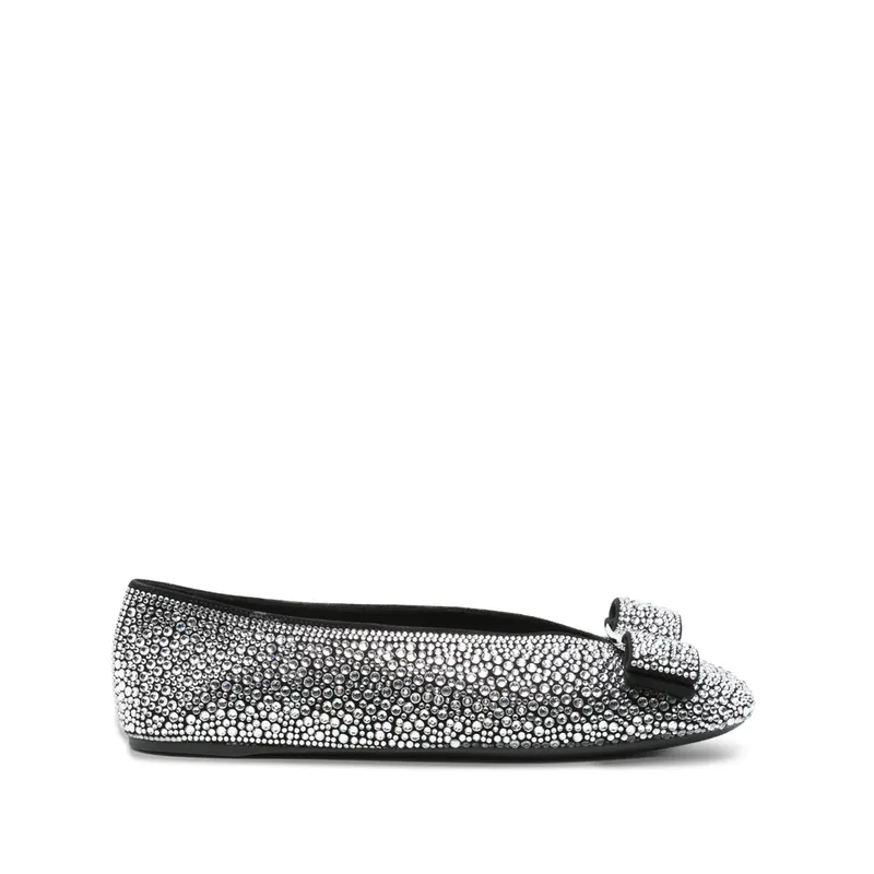 Shoes Black, White - Ferragamo
