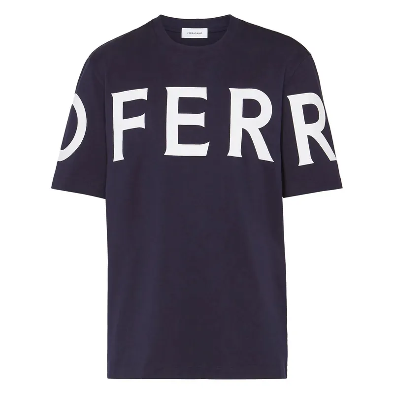 T Shirts Blue - Ferragamo
