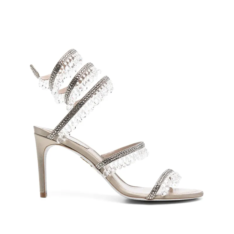 Shoes Gray, White - René Caovilla