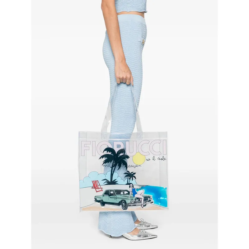 Bags White, Blue - Fiorucci