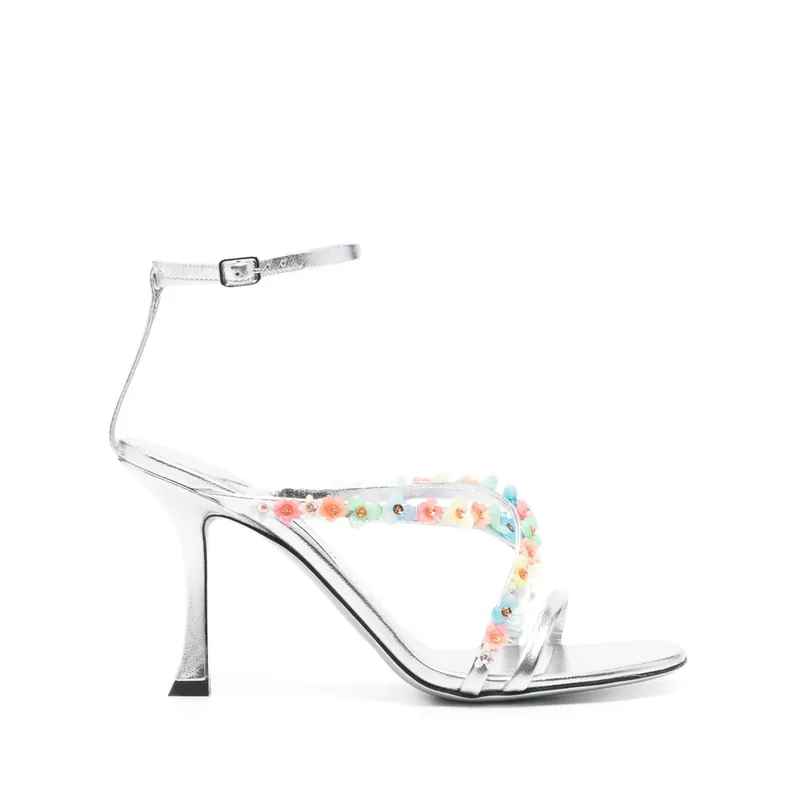 Blanche Shoes Silver - Jimmy Choo