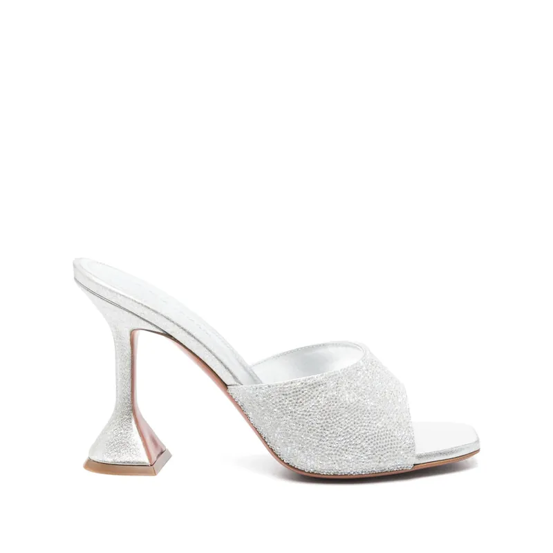 Shoes Silver - Amina Muaddi