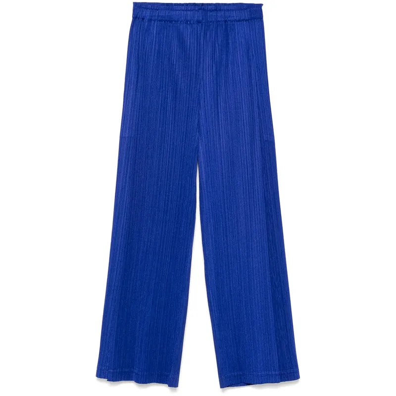 Pants Blue - Pleats Please Issey Miyake
