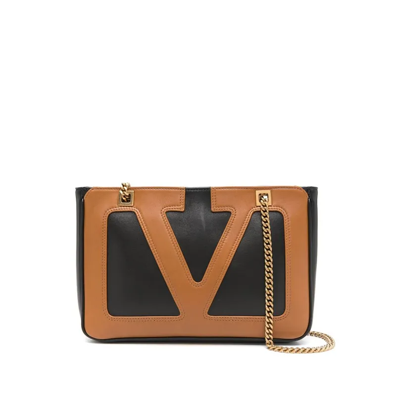 VLogo Signature Bum Bags Brown, Black - Valentino Garavani