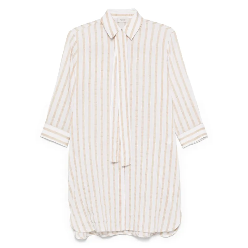 Shirts Neutral, White - Mazzarelli