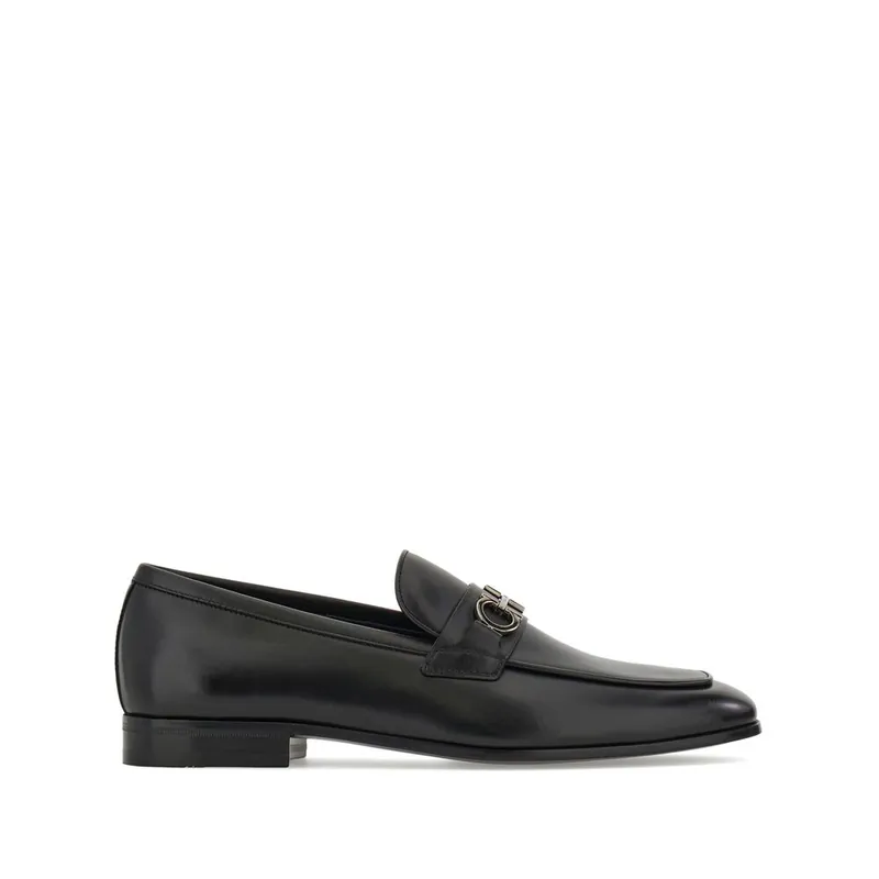 Gancini Shoes Black - Ferragamo