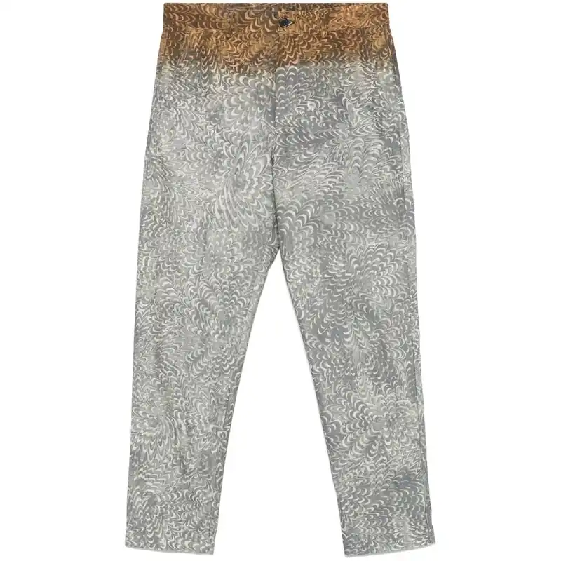 Pants Gray, Brown - Dries Van Noten