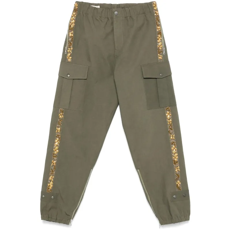 Pants Green - Dries Van Noten