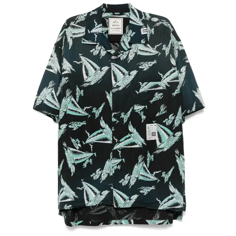 Shirts Black, Blue - Maison Mihara Yasuhiro