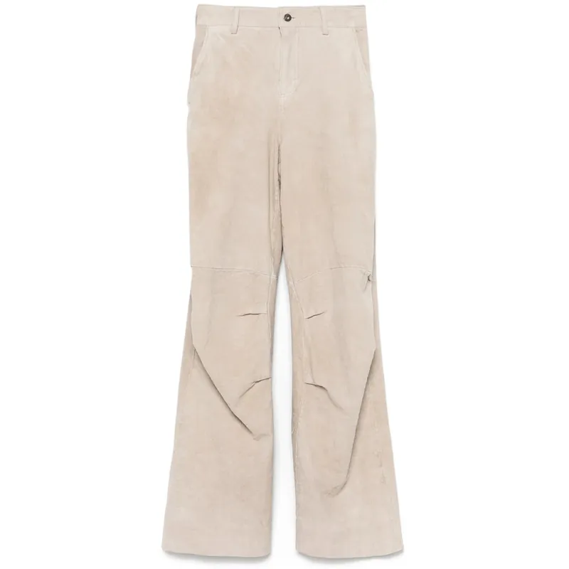 Leather Pants Gray - Salvatore Santoro
