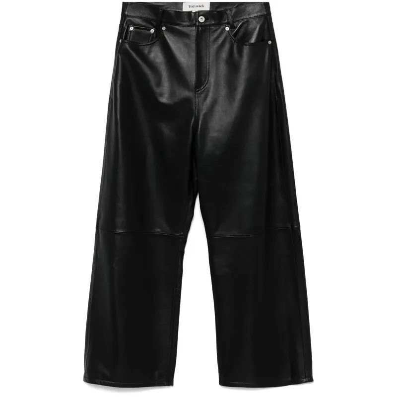 Leather Pants Black - Tonywack