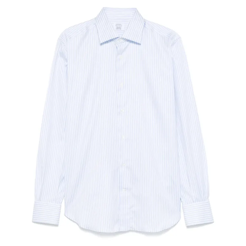 Shirts Blue, White - Mazzarelli