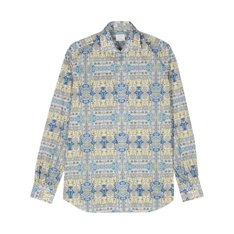 Shirts Blue, Green - Mazzarelli