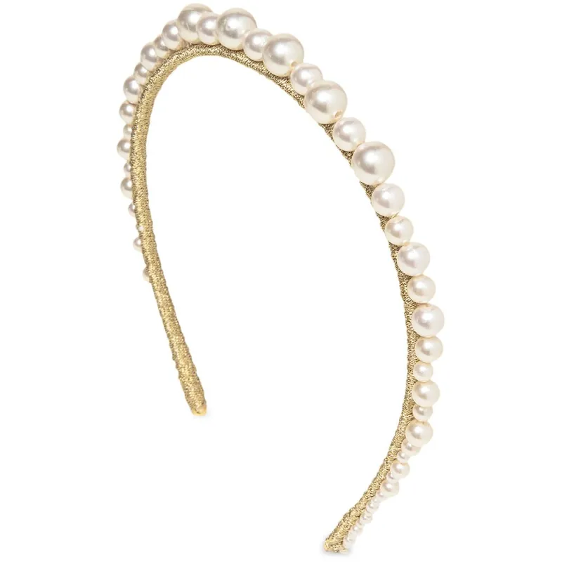 Hair Accessories Gold, White - Jennifer Behr