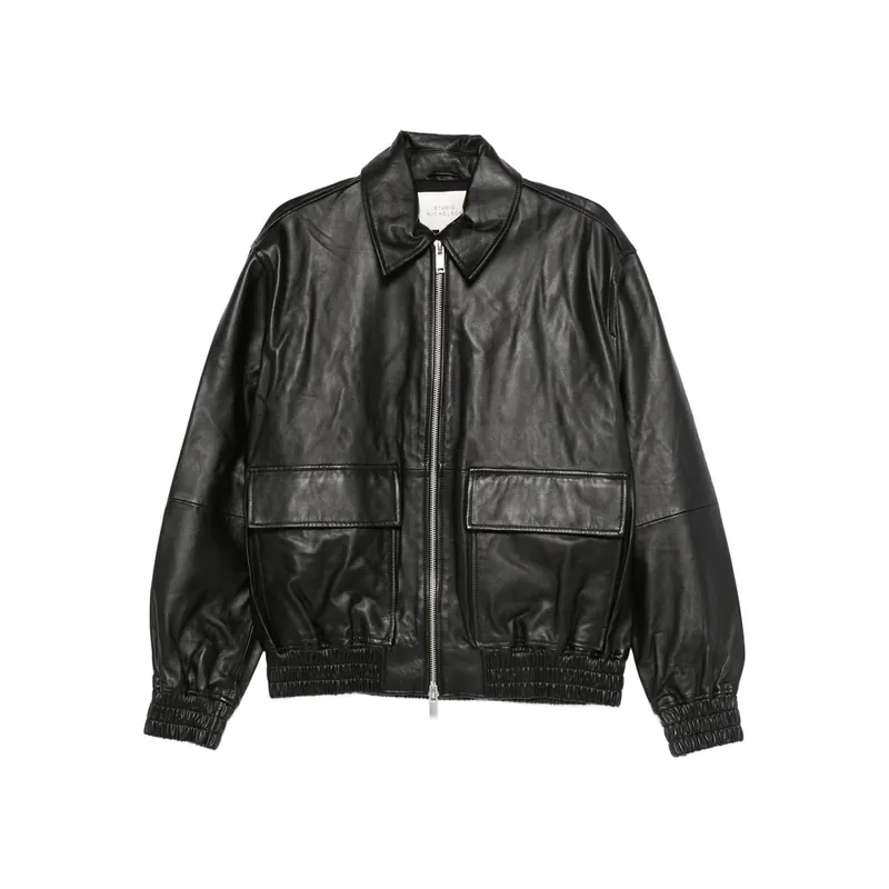 Leather Outerwears Black - Studio Nicholson