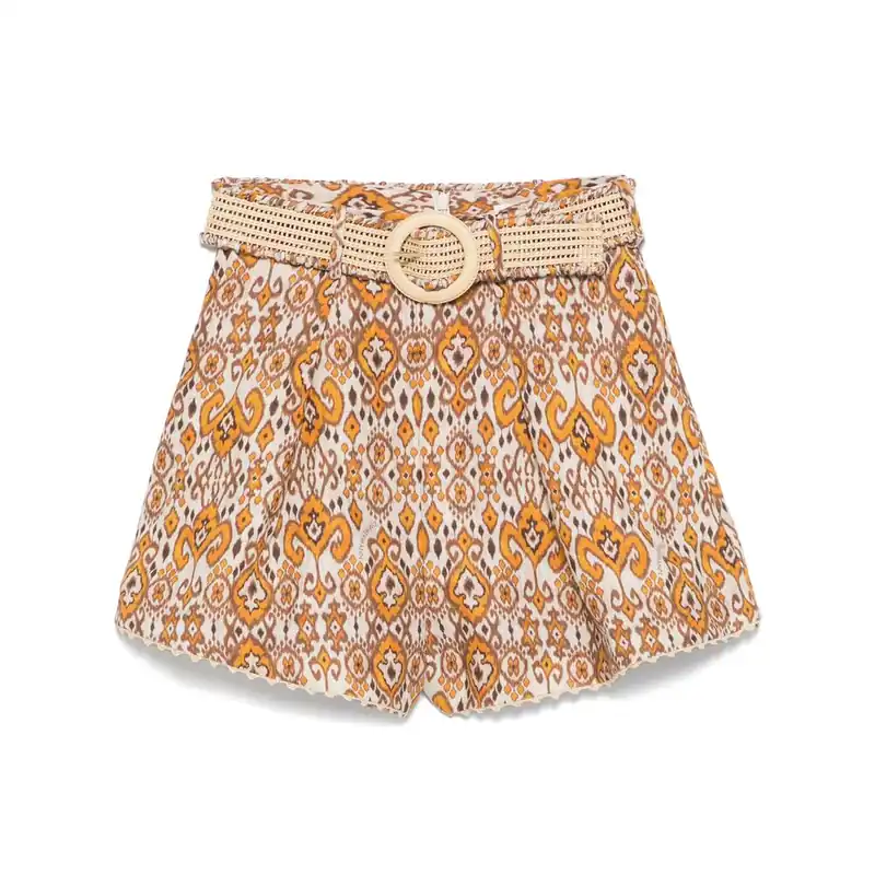 Shorts Orange, Brown - Zimmermann