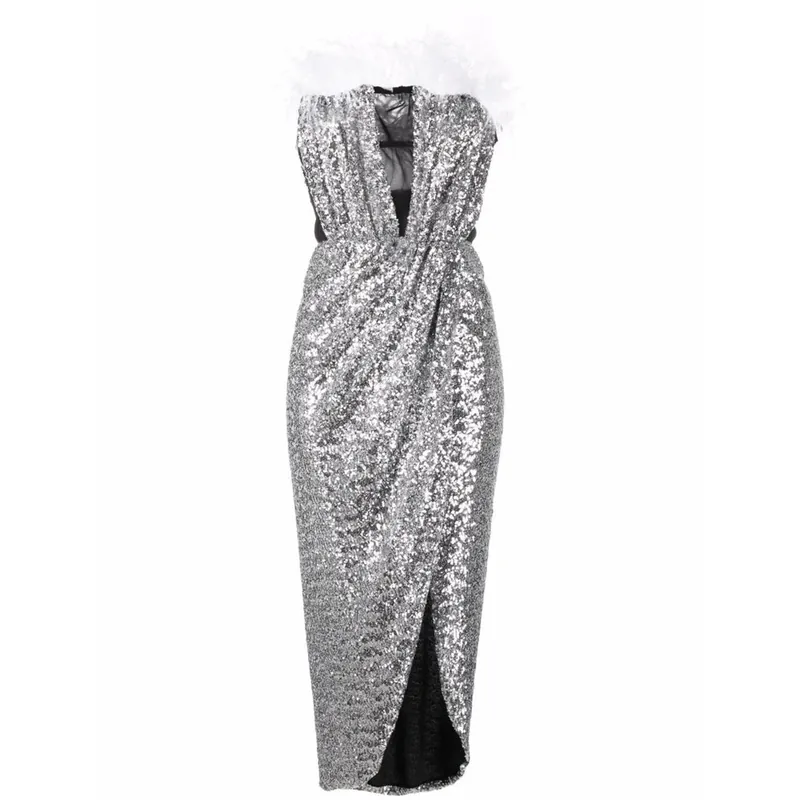 Dresses Silver - Nervi