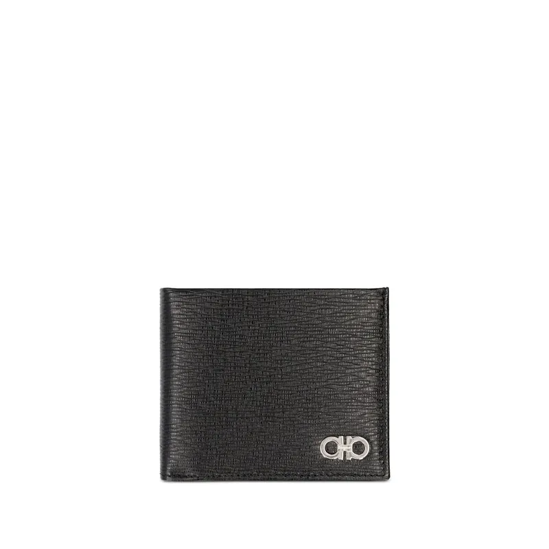 Gancio Wallets Black - Ferragamo