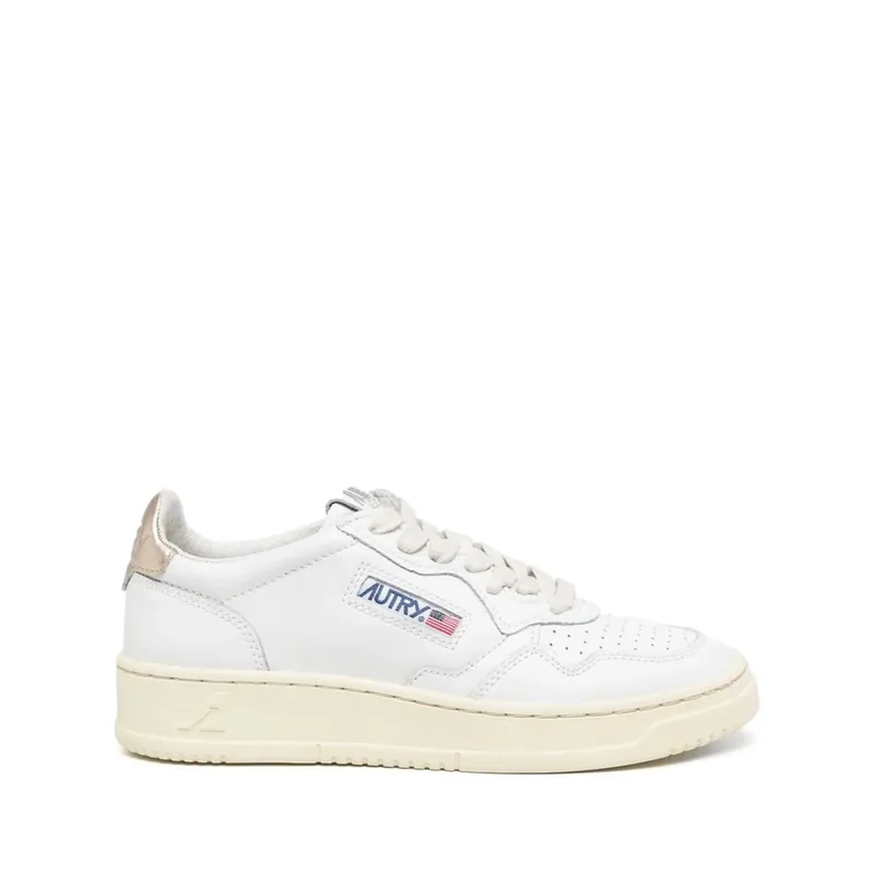 Sneakers White, Gold - Autry