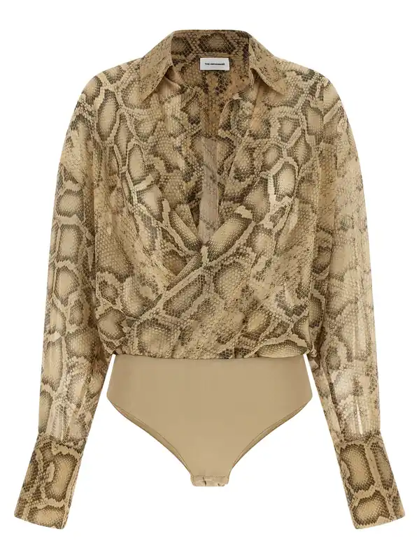 Paloma Tops Beige - The Andamane