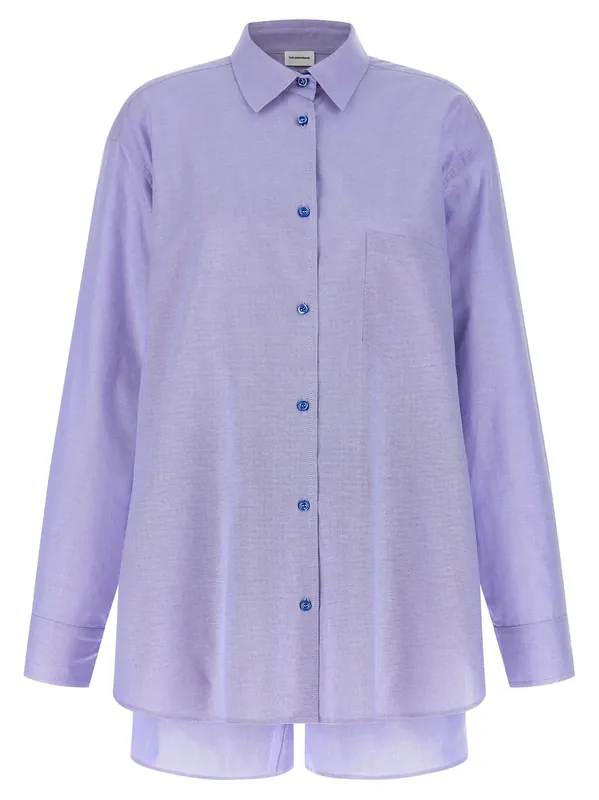 Georgiana Set Blazers Light Blue - The Andamane