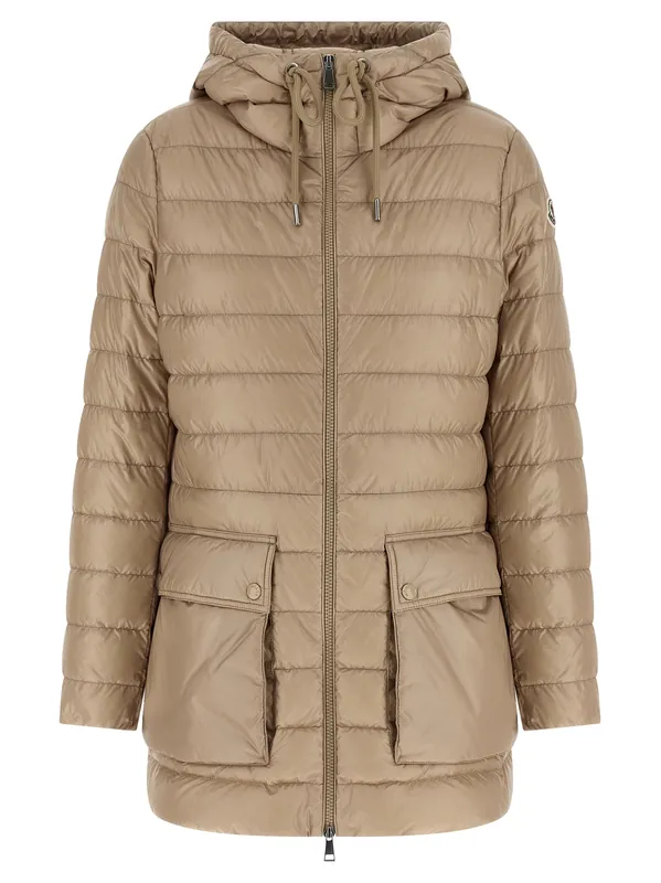 Jasmin Puffer Jackets Beige - Moncler