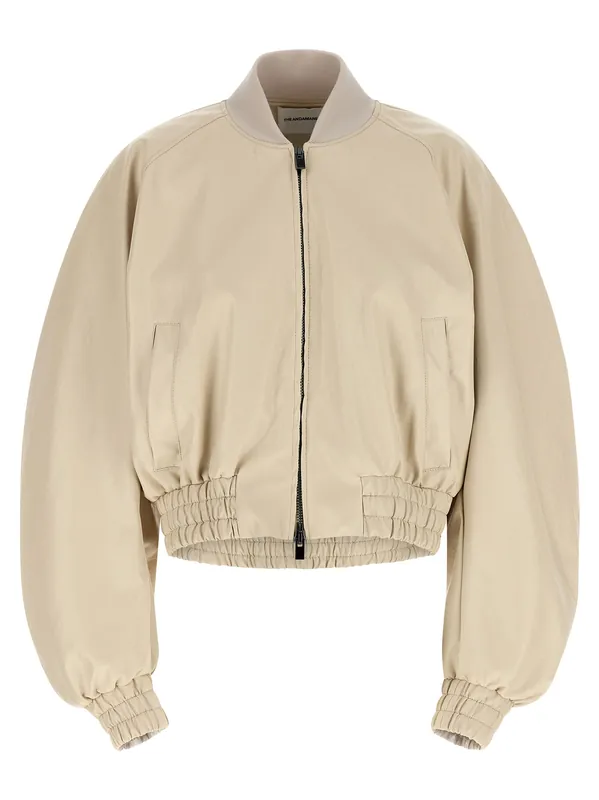 Sierra Puffer Jackets Beige - The Andamane