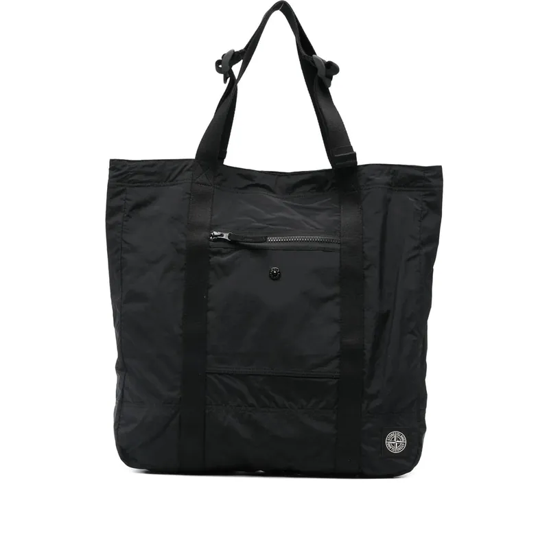 Bum Bags Black - Stone Island