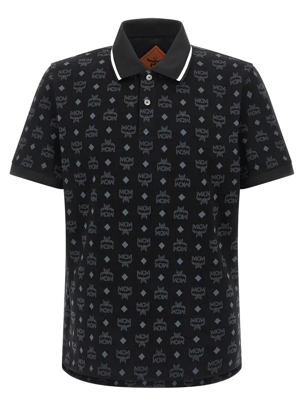 Press Shirt Polo Black - MCM