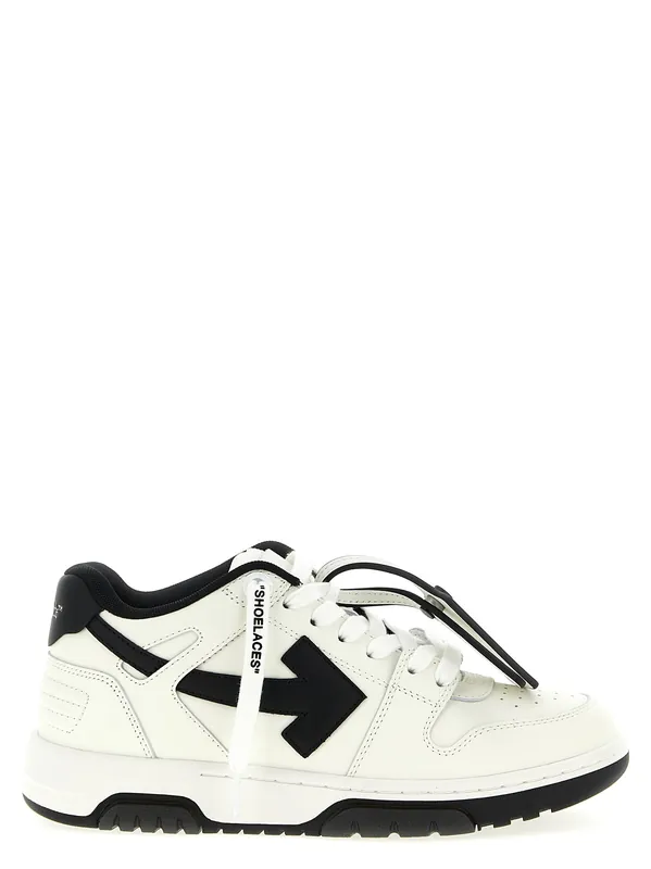 Out Of Office Sneakers White/Black - Off-White