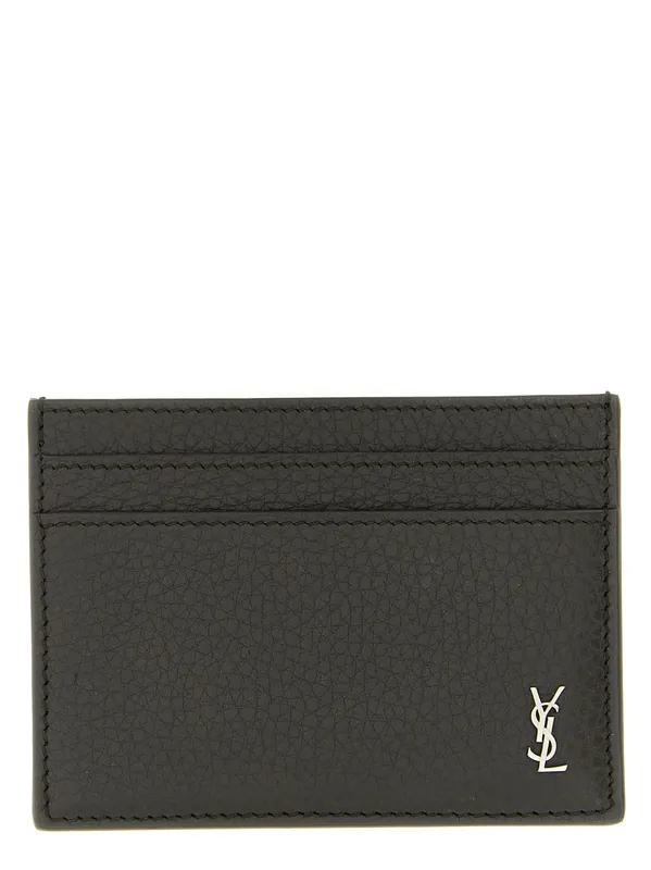 Tiny Cassandre Wallets And Card Holders Brown - Saint Laurent