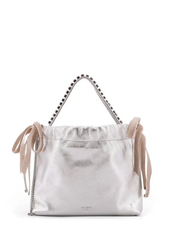 Metallic Leather Crossbody Bag - Jimmy Choo