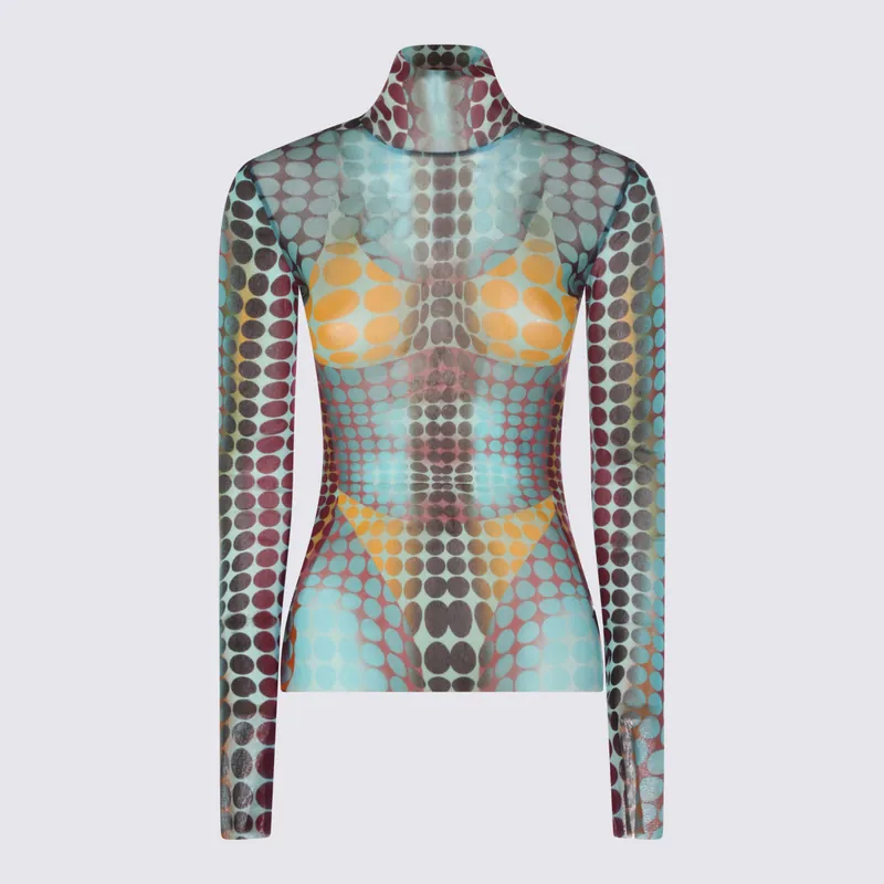Top Blue/Purple/Yellow - Jean Paul Gaultier