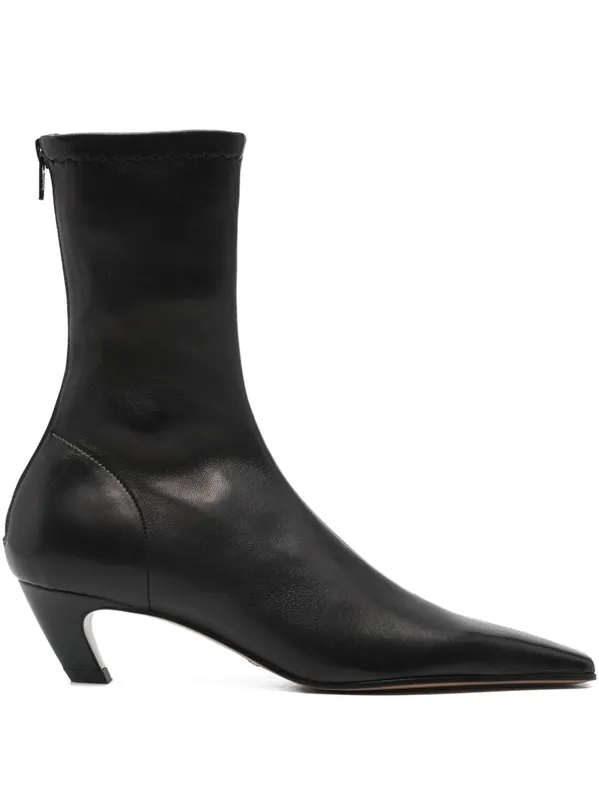 Arizona Leather Ankle Boots - Khaite