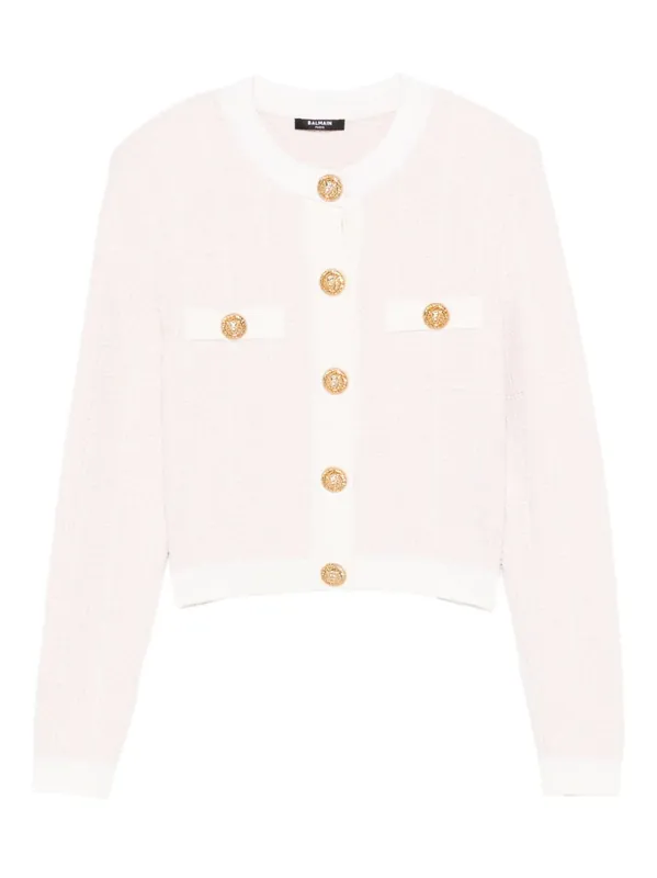 Tweed Cardigan - Balmain