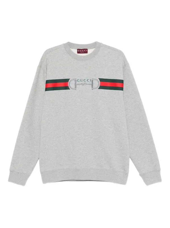 Logo Cotton Sweatshirt - Gucci