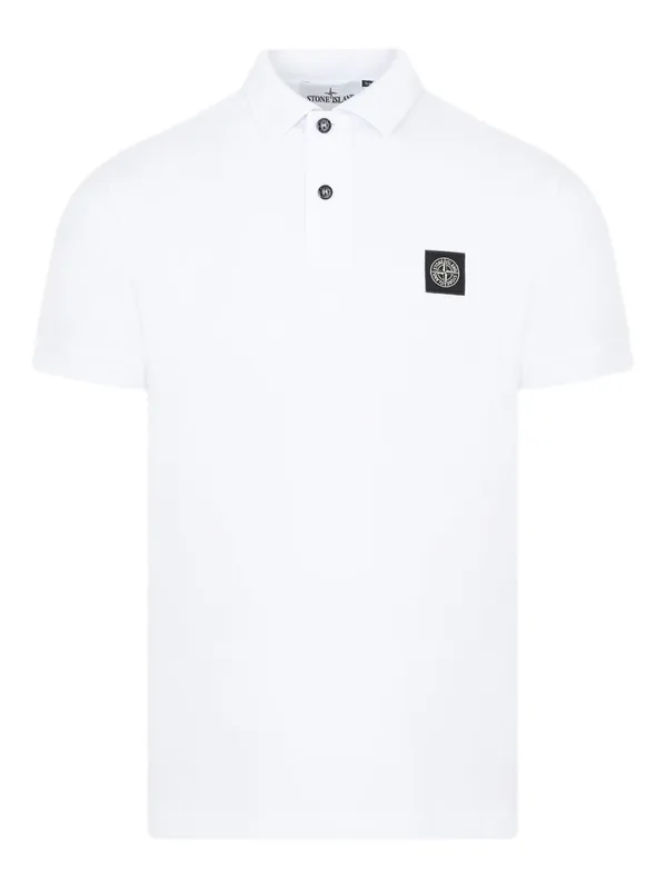 Logo Cotton Polo Shirt - Stone Island