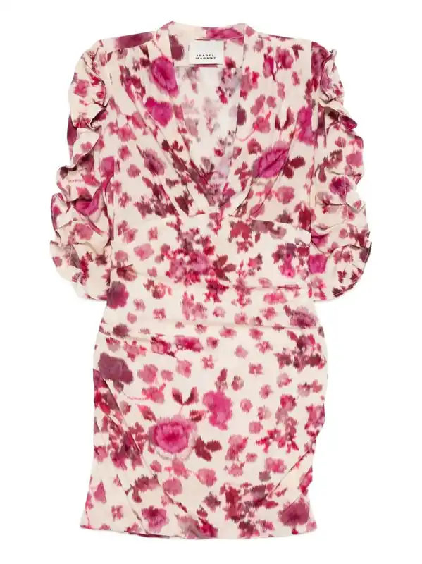 Short Floral Dress - Isabel Marant
