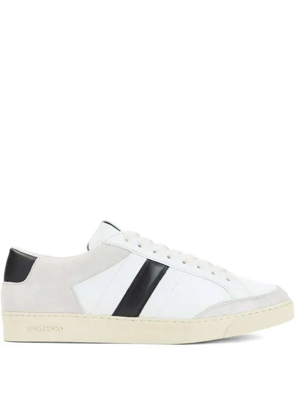 Sneakers With Striped Inserts - Tom Ford