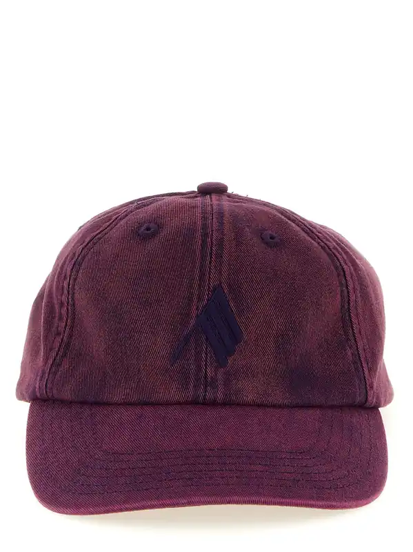 Canvas Cap Hats Purple - The Attico