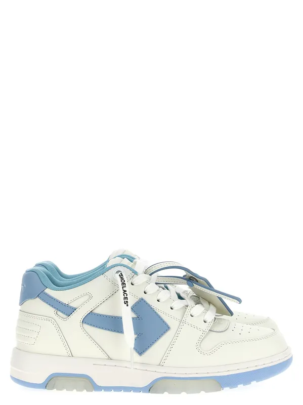 Out Of Office Sneakers Light Blue - Off-White