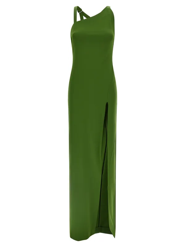 Strap Dress Dresses Green - The Attico