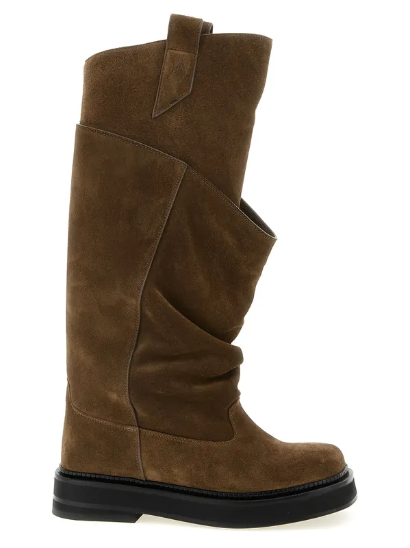 Robin Passeggiata Boots And Ankle Boots Brown - The Attico