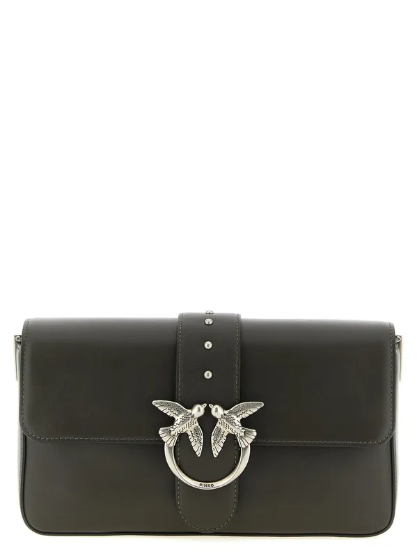 Love Slouchy Classic Shoulder Bags Green - Pinko