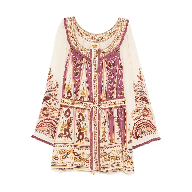 Dresses Neutral, Purple - Farm Rio