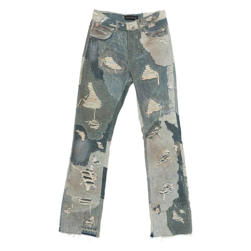 Denim Blue, Gray - Who Decides War