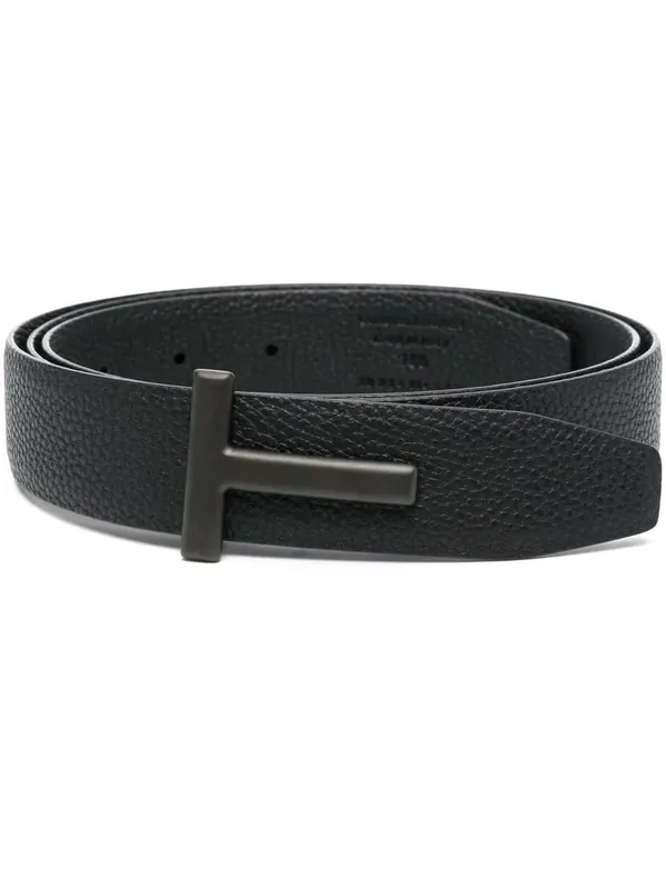 Belt With Logo Buckle - Tom Ford
